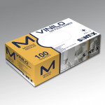 SANTEX GD10 GUANTE DE VINILO SIN POLVO TRANSPARENTE 4,5gr